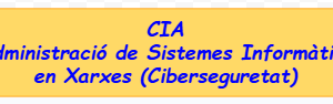 Administració de Sistemes Informàtics en Xarxes (Ciberseguretat)